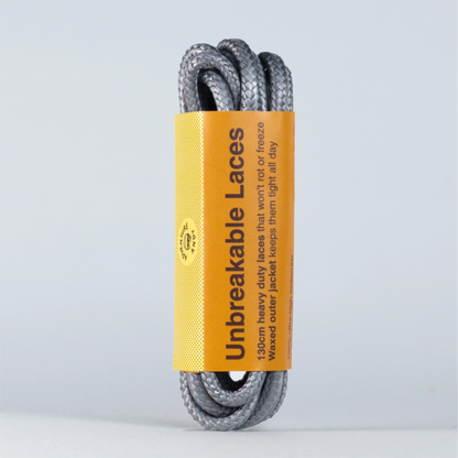 Unbreakable Bootlaces Grey - Adventure Andy