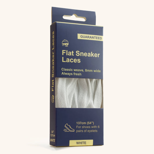 Adventure Andy Flat Sneaker Laces Black 137cm 54in