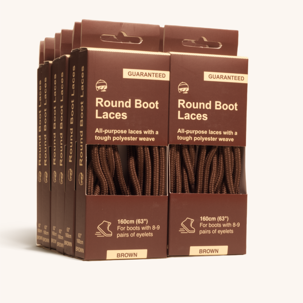 Round Boot Laces (Mixed 12-pack)