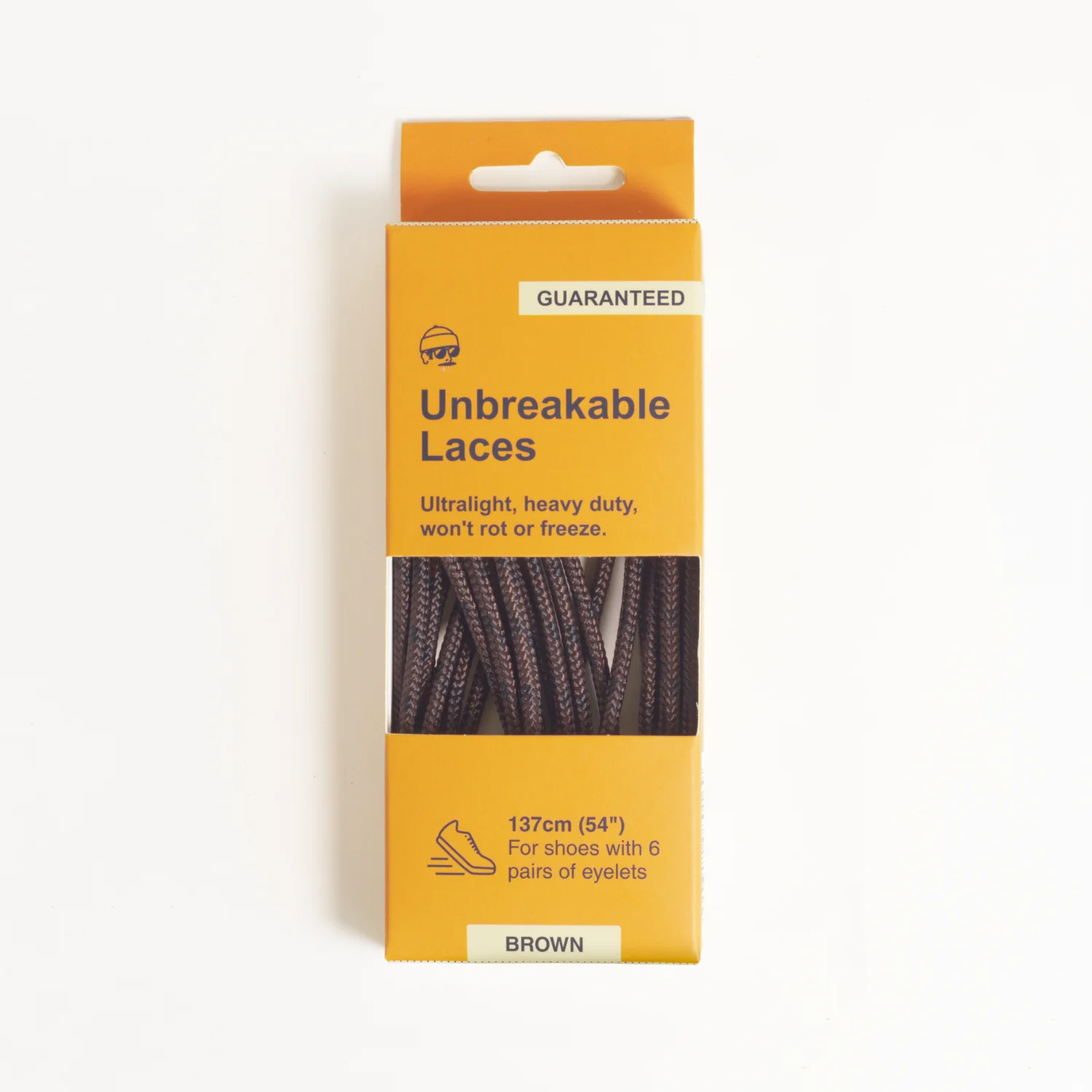 Adventure Andy Unbreakable Laces Brown 137cm