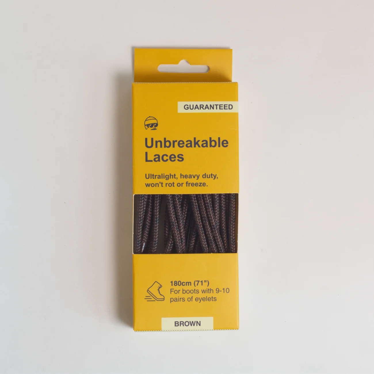 Adventure Unbreakable Laces Brown 72-inch