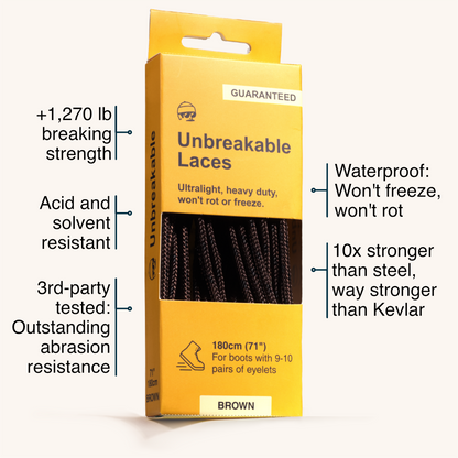 Adventure Andy Heavy Duty Boot Laces