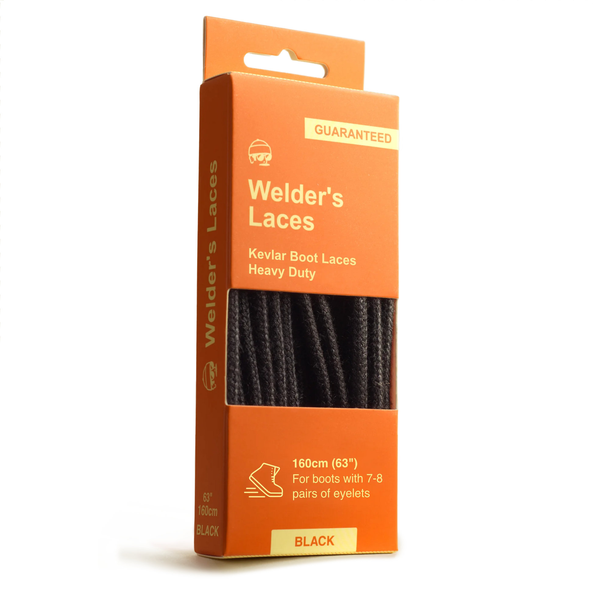 Adventure Andy Welder's Laces Black 160cm 63in
