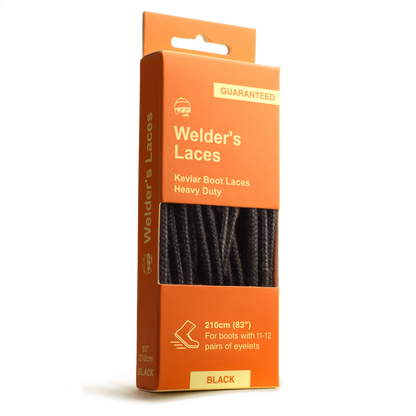 Adventure Andy Welder's Laces Black 210cm 83in