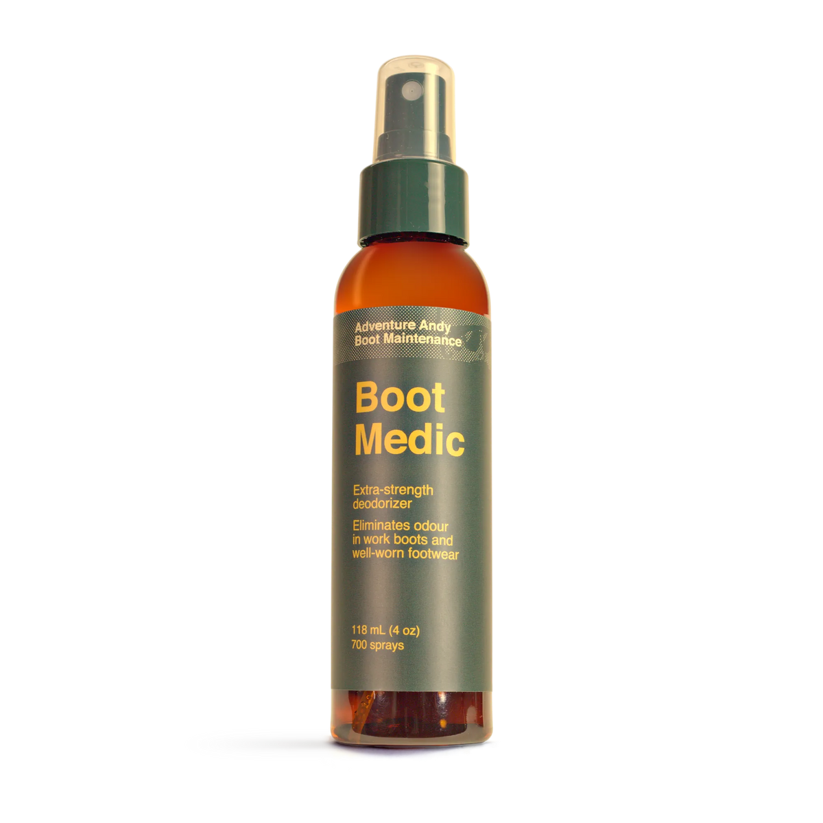 Boot Medic extra-strength deodorizer spray, 118 mL