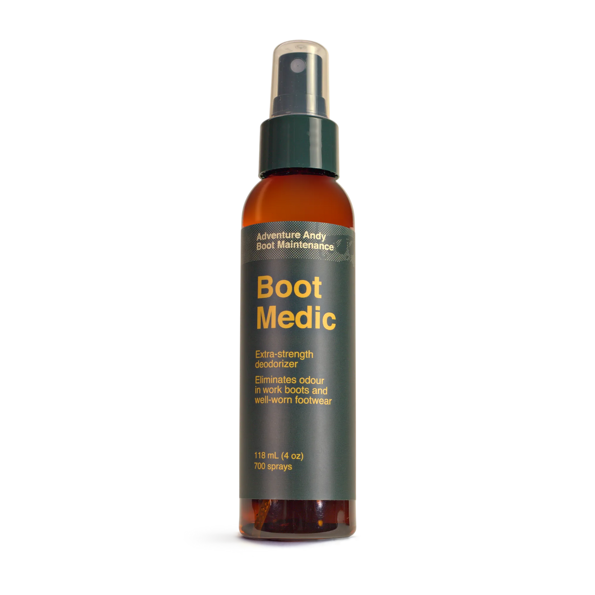 Boot Medic extra-strength deodorizer spray, 118 mL