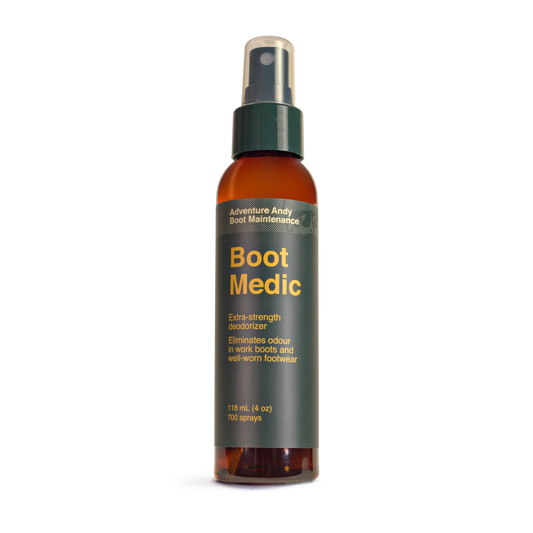 Boot Medic extra-strength deodorizer spray, 118 mL