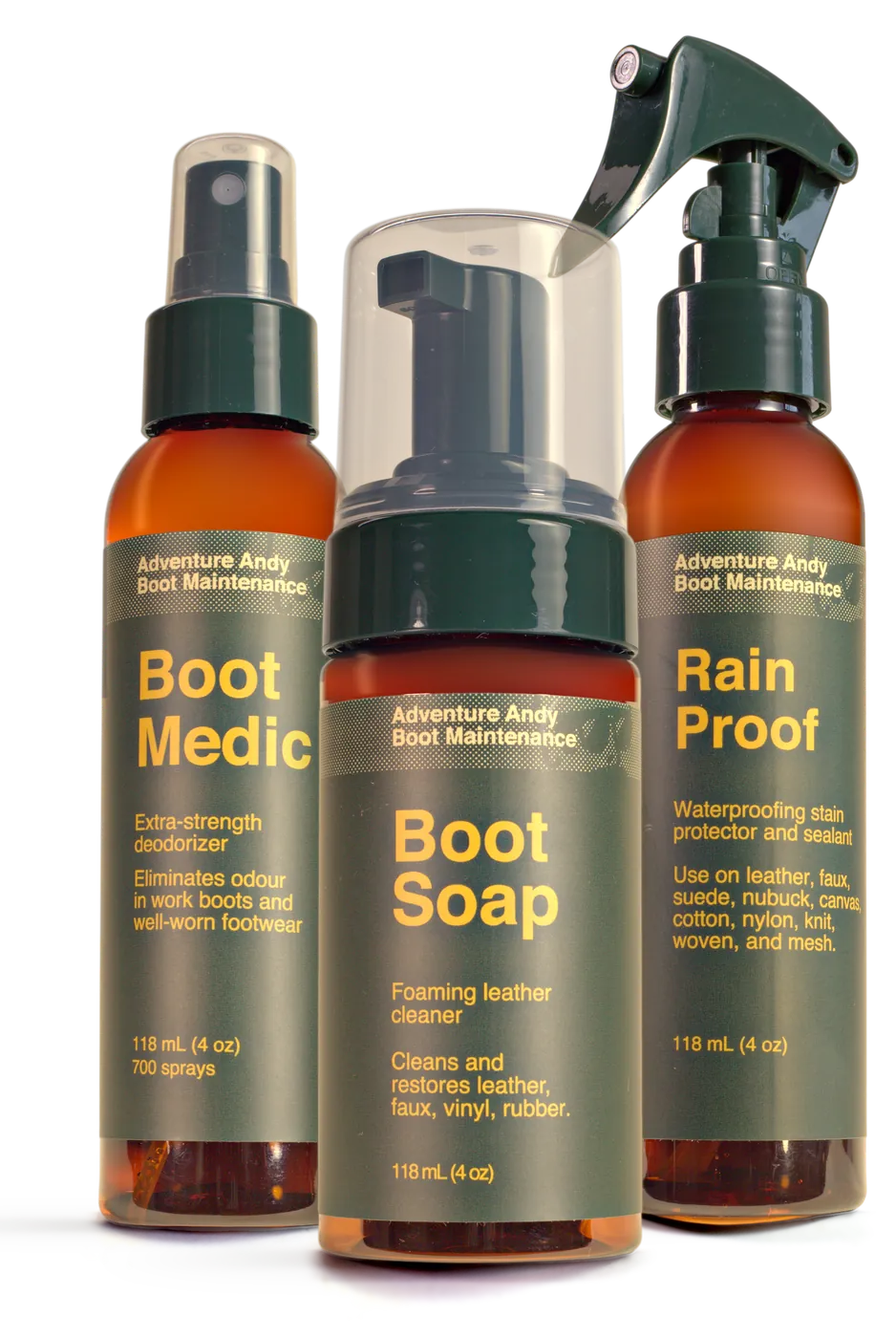 Boot Revival Set: Boot Soap, Rain Proof and Boot Medic
